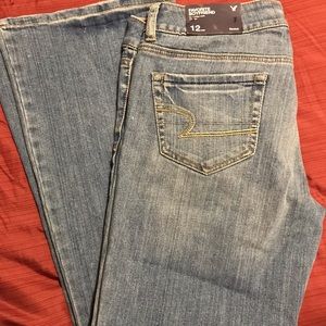 New American Eagle jeans 12 short boyfriend